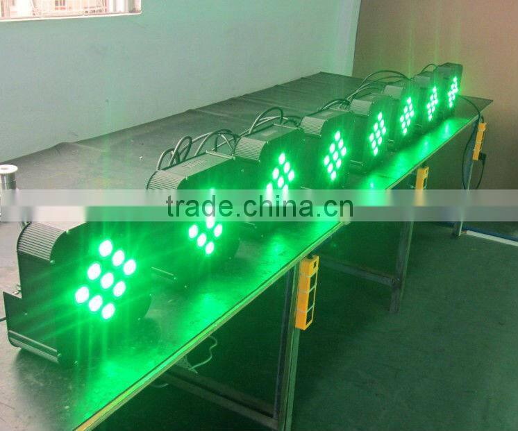 9pcs 10W RGBW 4 in 1 Led Par64 Stage DJ Lighting Led Par Light