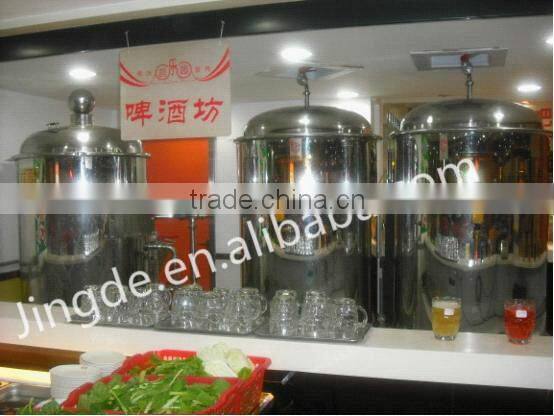 The average daily output 100 L beer brewing equipment