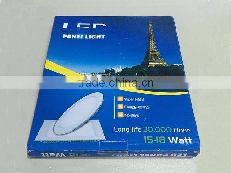 Hot Sale Led Work Light Square Shape led panel light AC100-240V warm white led panel light gleeson