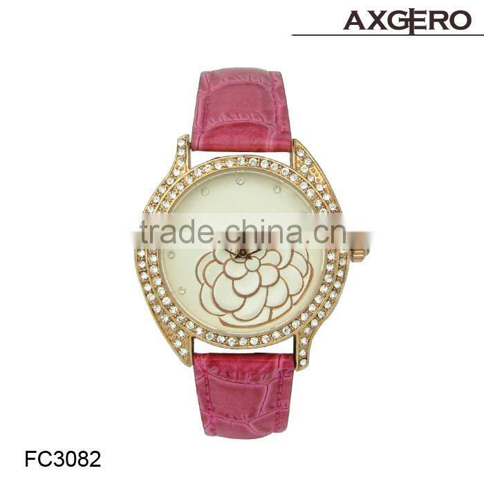 2015 best selling diamond watches for lady