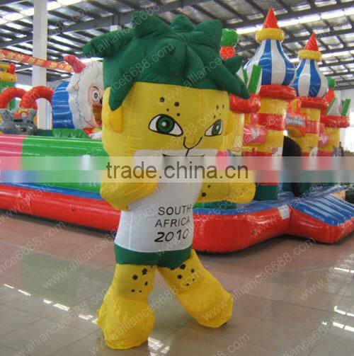 mascot movable cartoon zakumi advertising inflatable movable cartoon