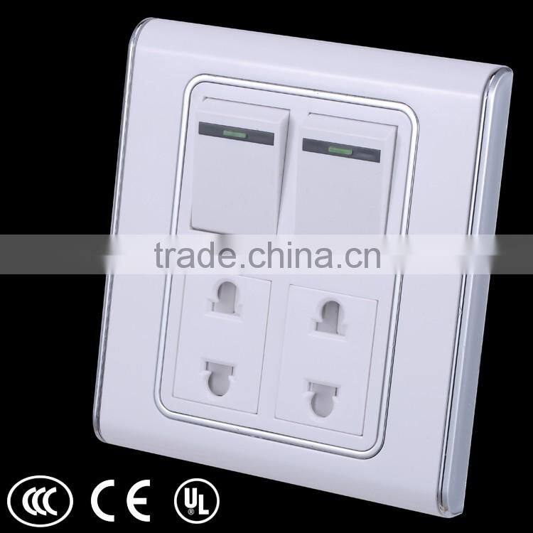 Factory price Indian pop up socket , micro switch or dayton mini limit switch with chromium-plated ornament