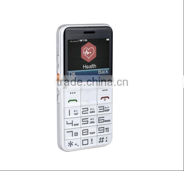 GPS Phone with pulse rate and Oxygen monitoring for the elderly cell phone