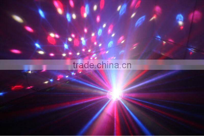 top sale bling bling magic crystal led ball light