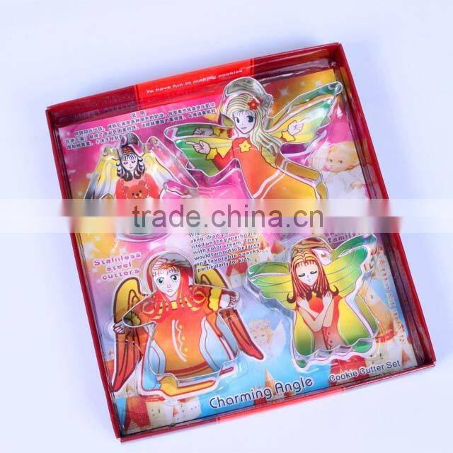 YangJiang factory different cute shape stainless steel cookie mould