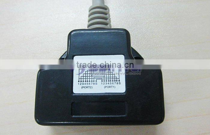 CAT5/6 Ethernet RJ45 LAN Port 1 to 2 Socket rj45 Splitter Connector