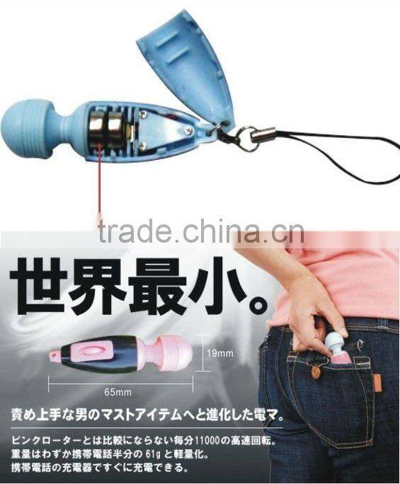 mini massage ABS head/body massager Vibrating massage stick