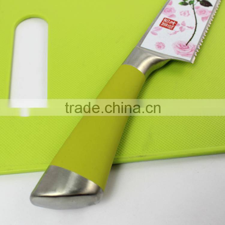stainless steel kitchen knife