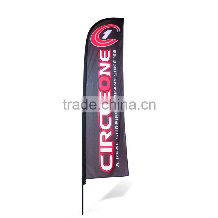 100% Warranty Good Design Oem Service Knife/Feather Beach Flag