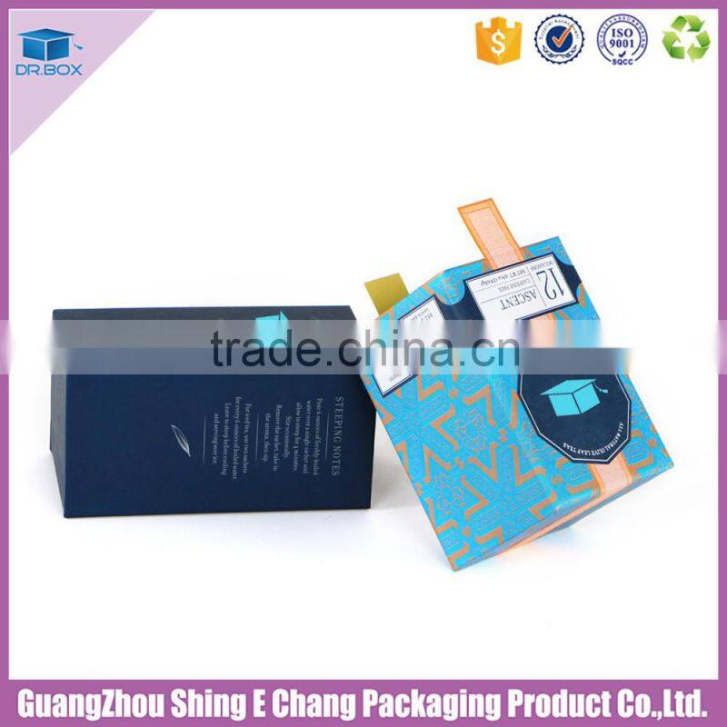 Factory price exquisite tea box design made in china