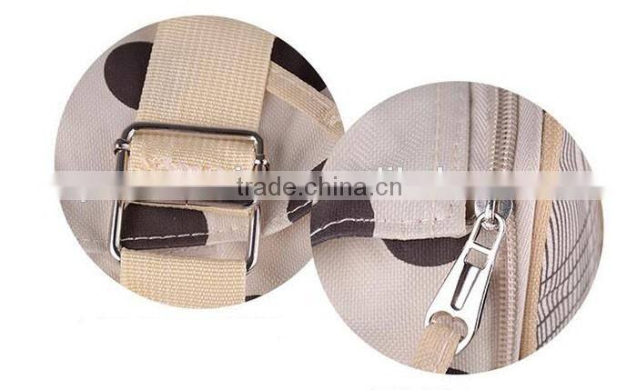 High quality large functional mommy bag cute baby diaper bag