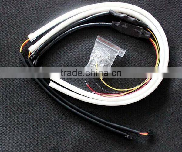 Top quality colorful 12V flexible led daytime running light toyota corolla led drl