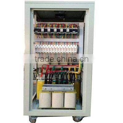 Three phase contactless voltage stabilizer FWBS voltage regulator 100KVA