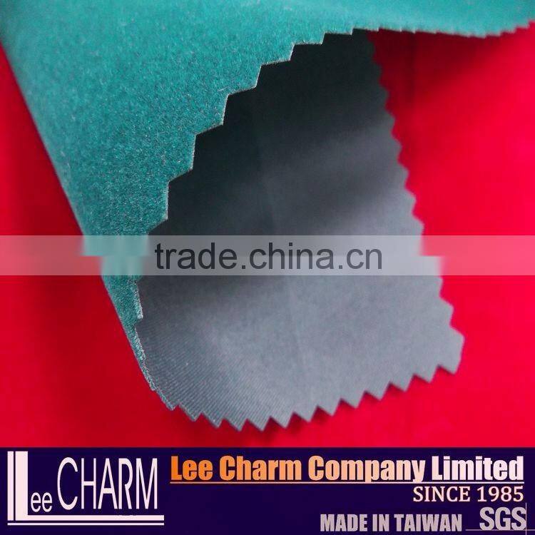 100% Polyester Artificial Flowers Flocking Velvet Fabric