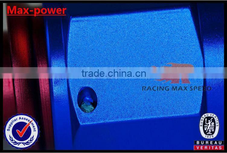 Hot Sale! Oil cooler Hose Fitting 180 degree Push On Hose End AN4 AN6 AN8 AN10 AN12 Blue and Red