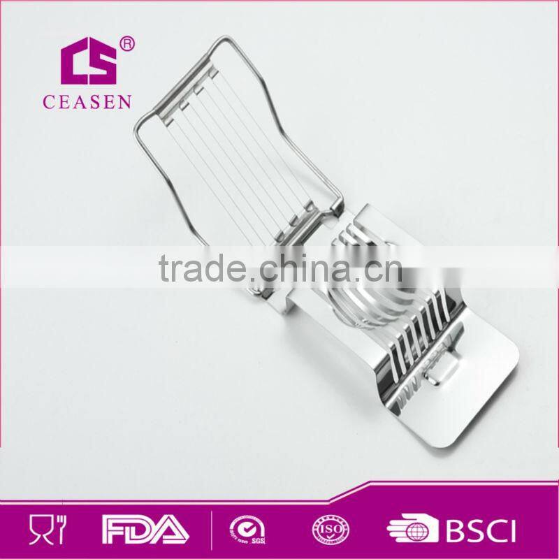 stainless steel egg slicer kitchen tool 2015 new design egg slicer cutter