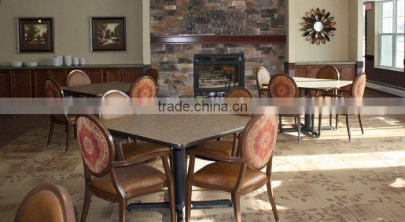 modern commercial restaurant stackable armrest chair AC-106