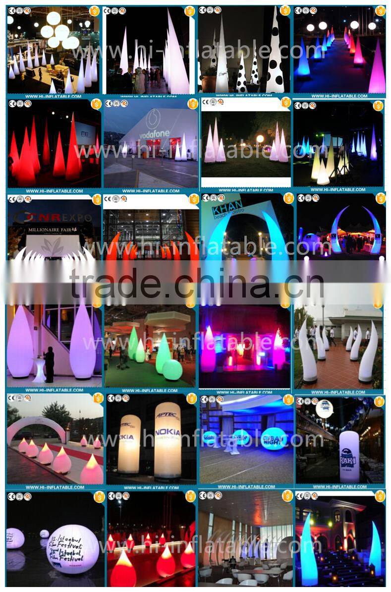 2015 newly brand LED lighting inflatable event decoration supplies for wedding,party decoration