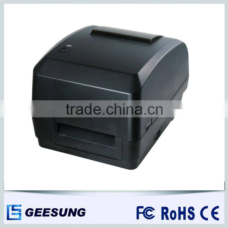 Barcode printer for thermal transfer label barcode printer