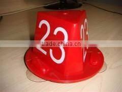 hot sale auto maintain plastic roof hat
