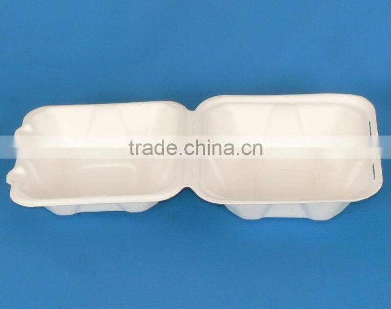 100% Compostable Disposable Microwave Lunch Box