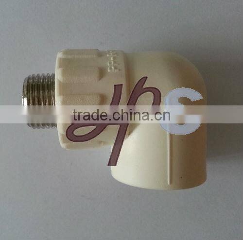 PPR fitting with brass insert