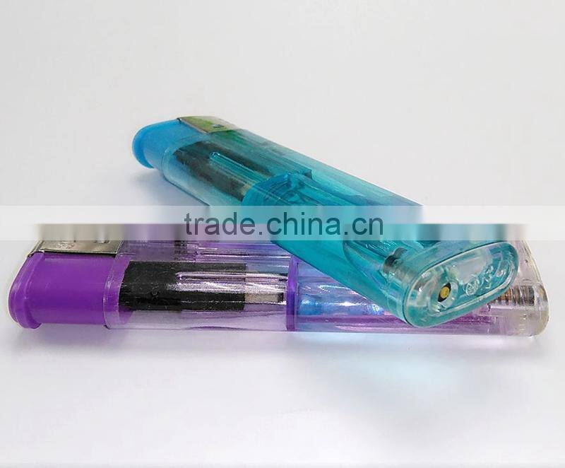 Colored cheap disposable lighter gas refill valve