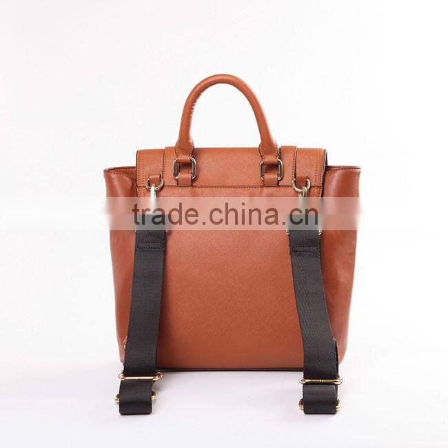 M663 england style fashion sturdy PU backpack for men women backpack bags wholesale