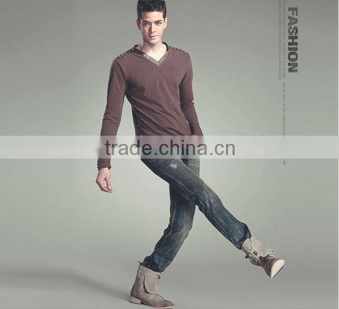 china oem damaged jeans manufacture