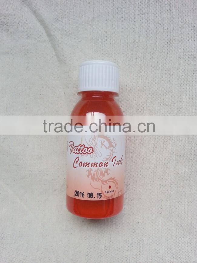 Airbrush Tattoo Paints Color Saffron