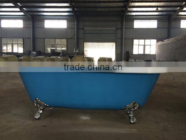 luxury cast iron freestanding tub for shower and soaking