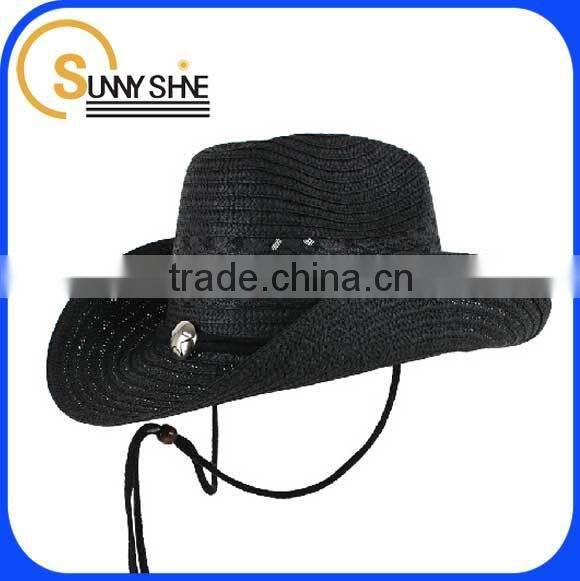 Sunny Shine high quality bucket hat custom cowboy straw hats