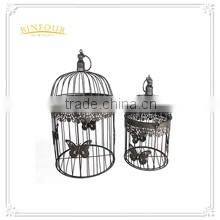Luxury parrot cage metal bird cage for home and garden decorations