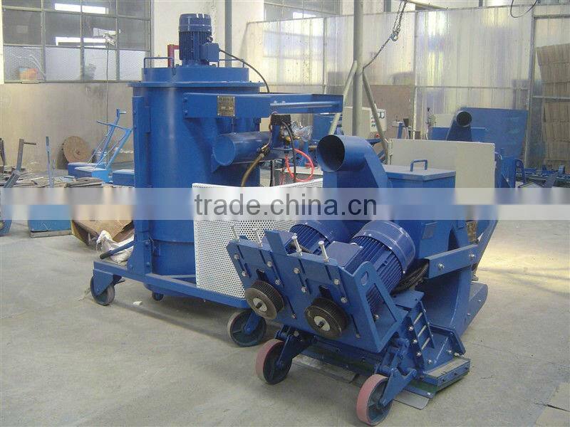 Road/bridge construction applied dustfree shotblasting grinding machine