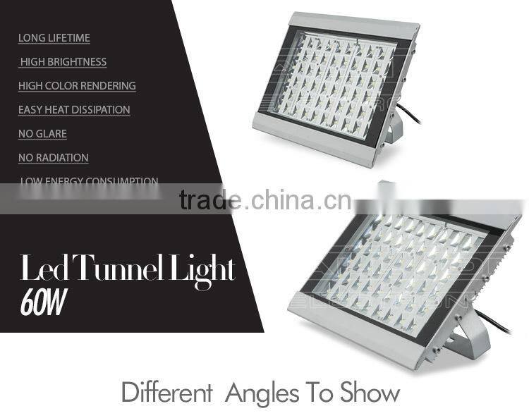 High lumen IP67 waterproof bridgelux cob 60w flood light fixture
