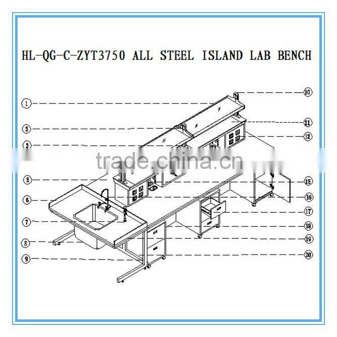 China factory supplier provides good quality and beautiful design industrial industrial fume hood for 15 years