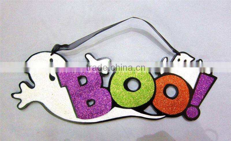 Wooden halloween garden decoration