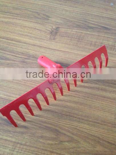 14 teeth Wooden Handle steel Garden rake