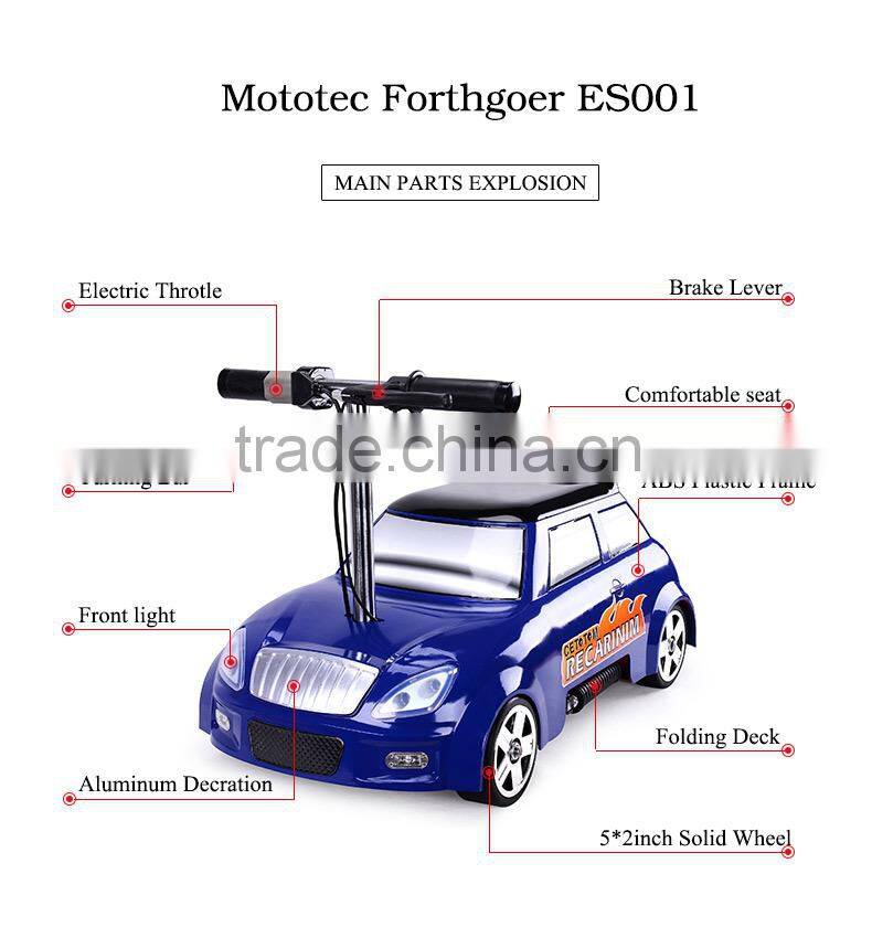 Yongkang Mototec New Design electric car kids 24v 250w