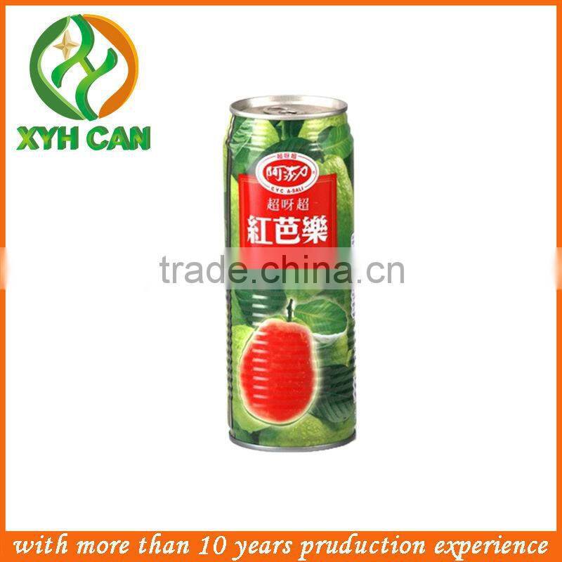 Beverage box coin bank tin can with locker tin box