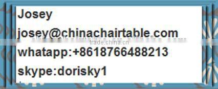 knock down polycarbonate white tiffany chair/chiavari chair