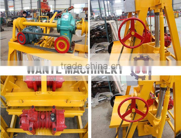 QT40-3B Small mobile egg laying bricks making machine