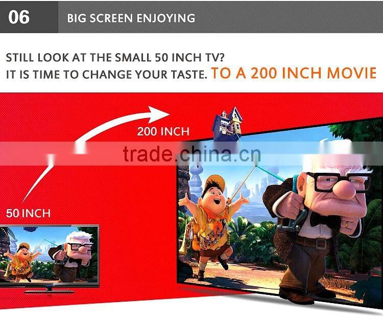 2015 New arrival video projector full hd 3d led projector support 1080P for Home Use Eaducation Meeting Tablet