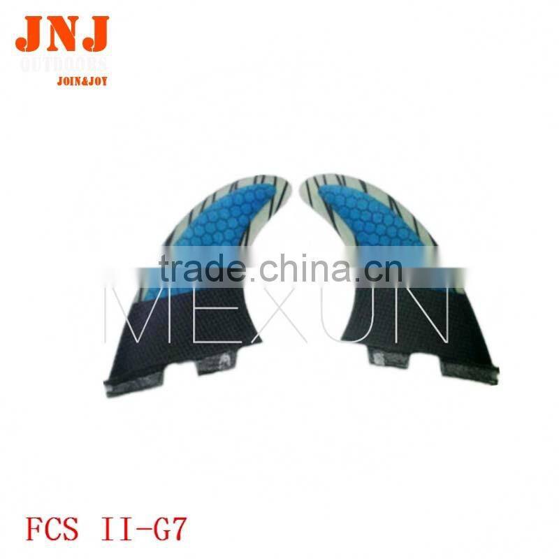 perfect quality FCS II L G7 fins with carbon fiber honey comb material for surfing FCS 002 size L