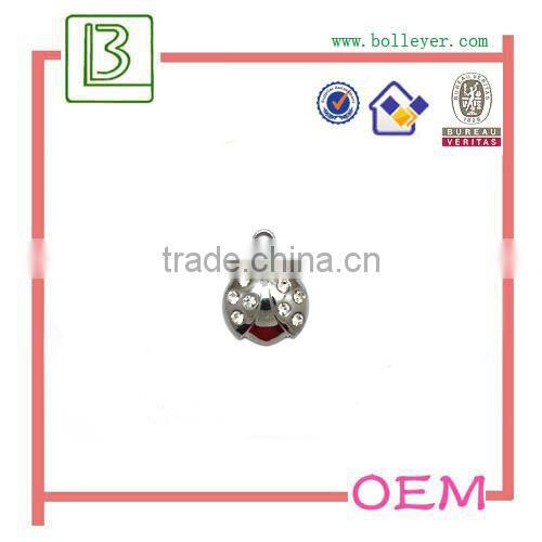 Custom made metal charms,antique 3D metal logo charms