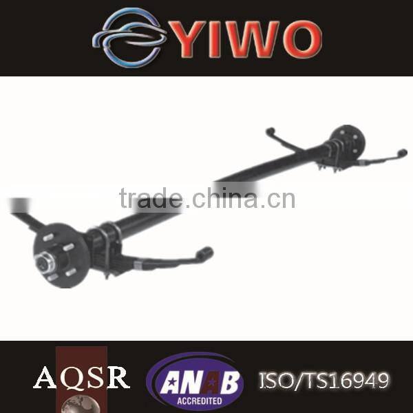 2500 kg rubber torsion axle factory