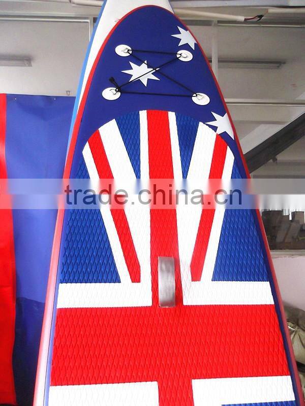2015 Chinese professional manufacturer folding SUP paddle board inflatable stand up paddle board for sale