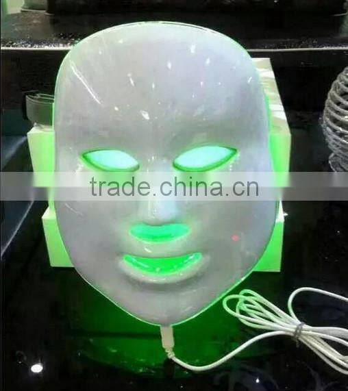 Skin Rejuvenation Therapy Photodynamics PDT New 7 Colors LED Photon Facial Mask