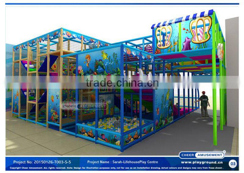 Cheer Amusement 20130304-004-C-1 Junior Themed soft play indoor playground equipment