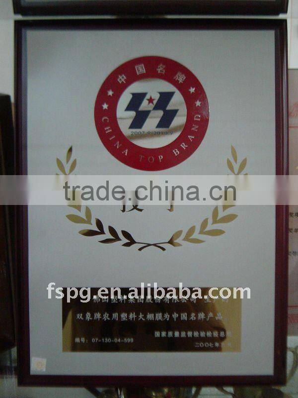 Plastic woven durable fabric for tent